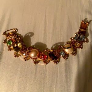 Vintage Exotic Gemstone Bracelet